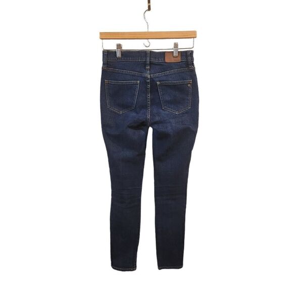 MADEWELL High Riser Skinny jeans size 26 dark wash millennial - Picture 4 of 8